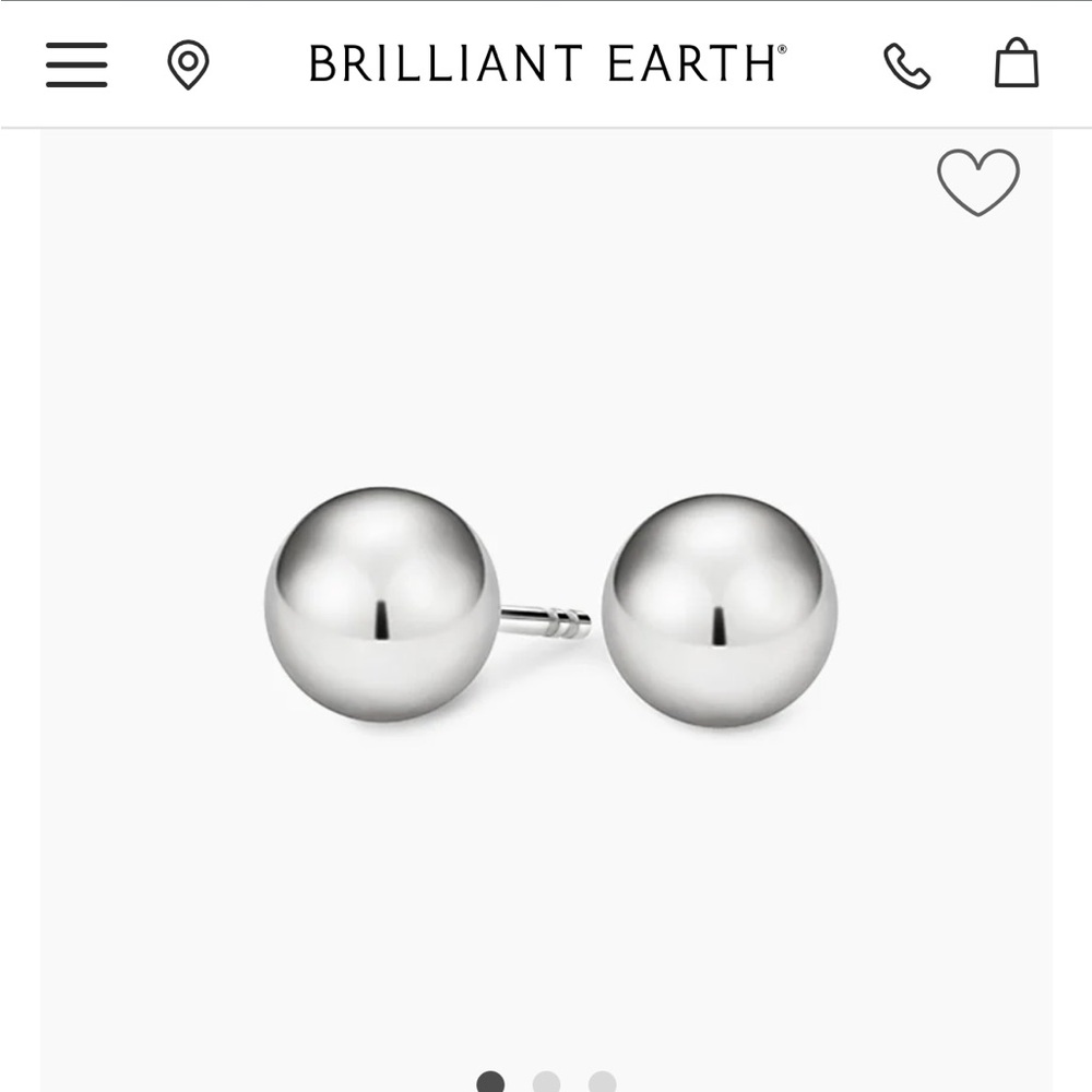 Brilliant Earth stud earrings